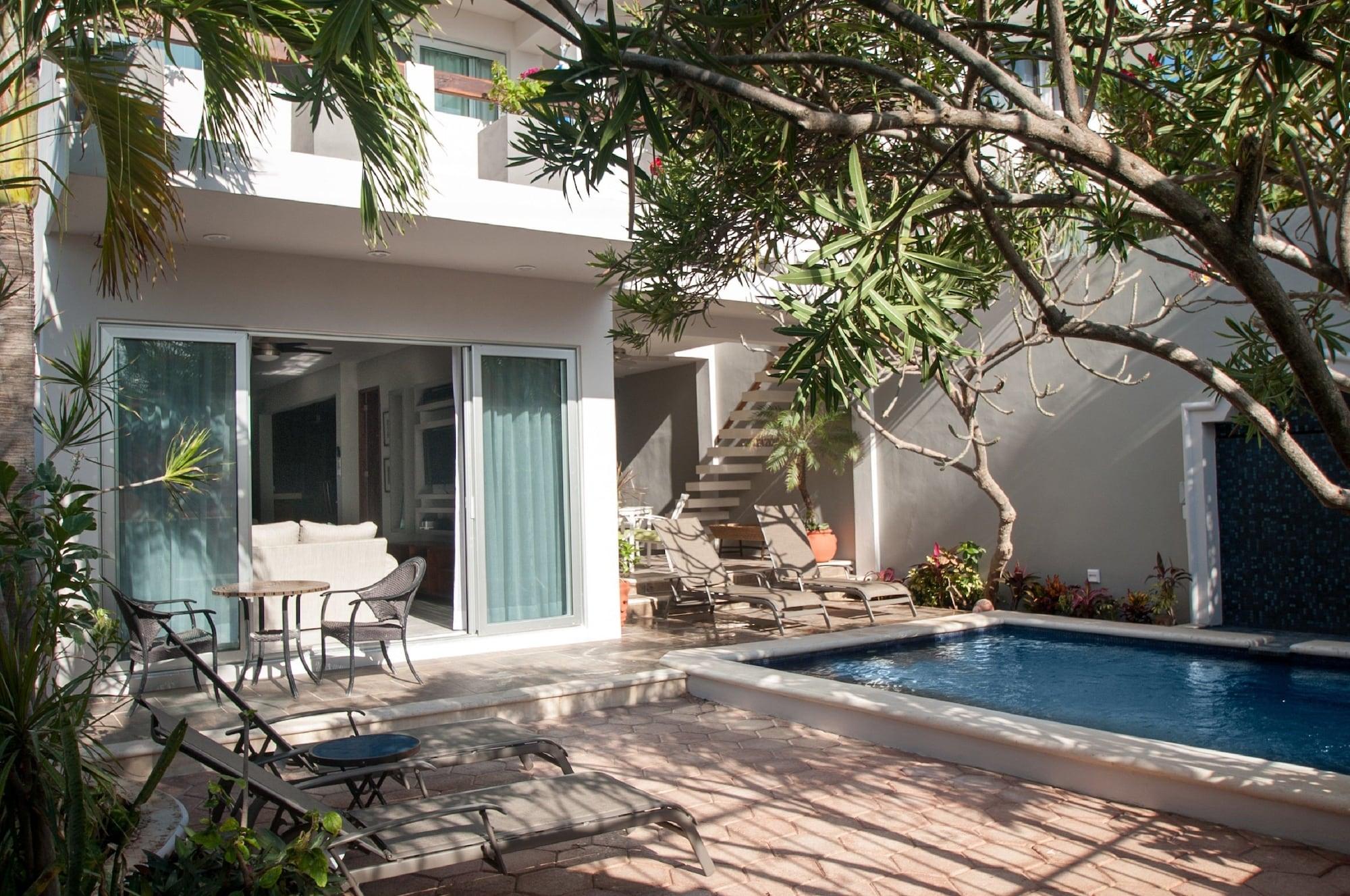 Villa Casa Agua Azul à Puerto Morelos Extérieur photo