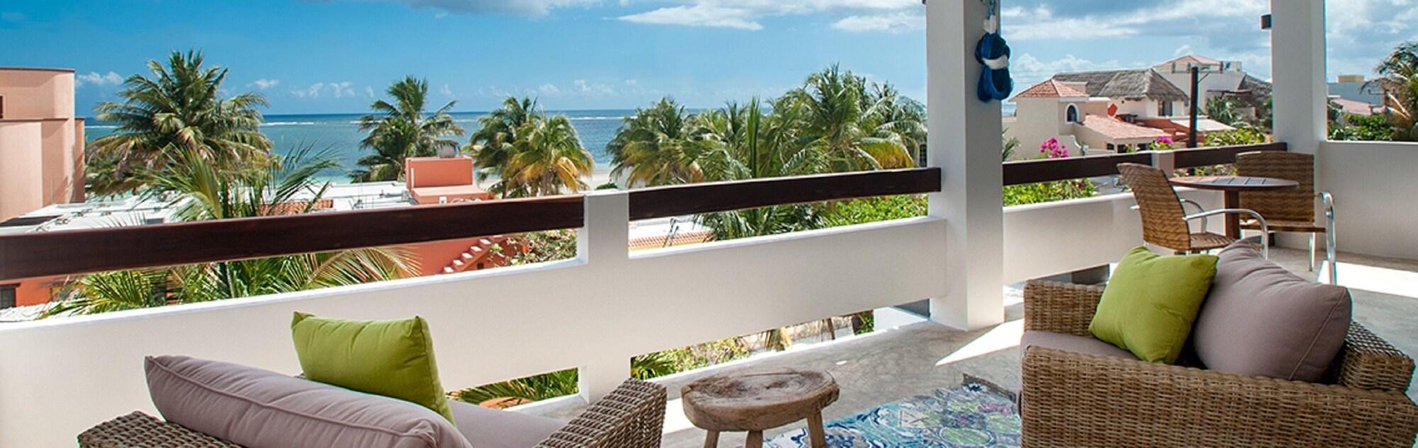 Villa Casa Agua Azul à Puerto Morelos Extérieur photo