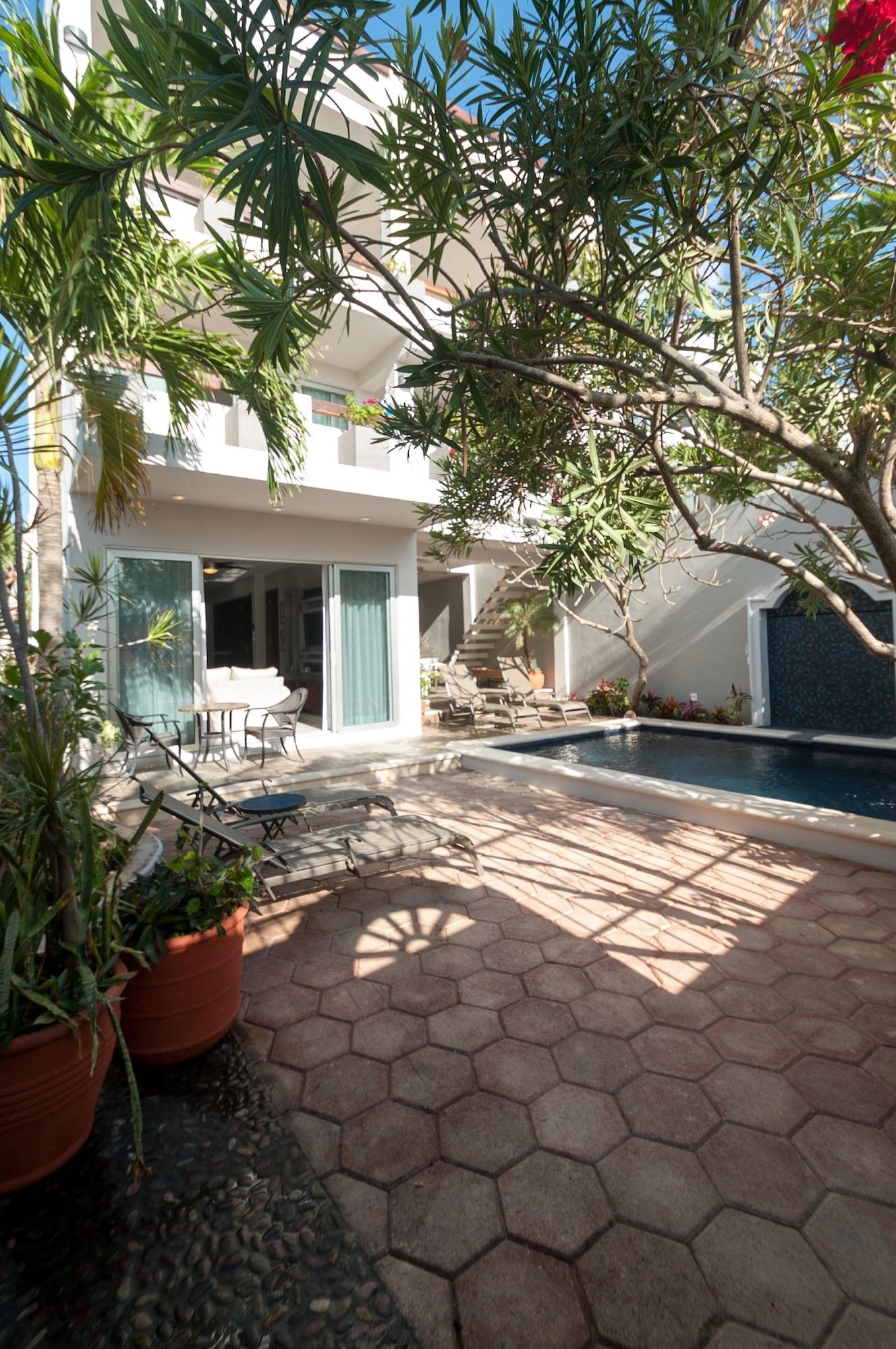 Villa Casa Agua Azul à Puerto Morelos Extérieur photo
